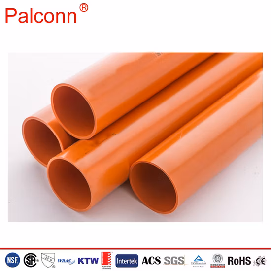 Tubi/condutture e raccordi in plastica UPVC/PVC standard australiano (AS/NZS2053) con certificazione Sai